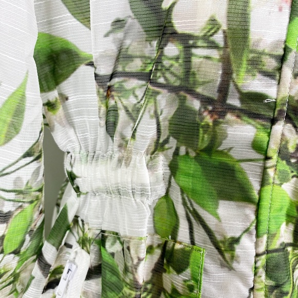 NWT Luii Sheer Branches Jacket Sz. S Lightweight w/Hood - Picture 7 of 16
